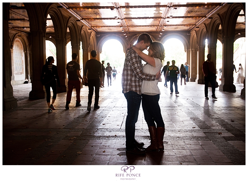 Liz and Sean’s New York City engagement session