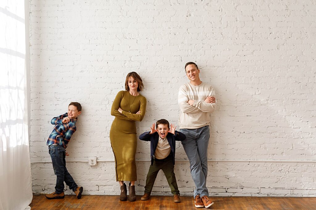 loft event space in chicago for family photos