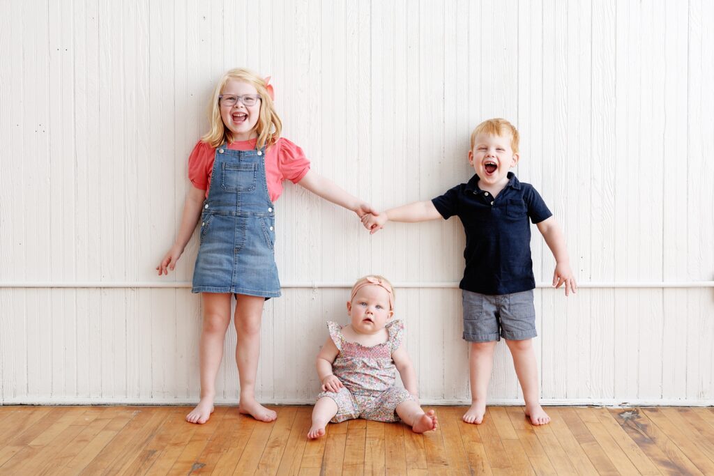 family photos at an event space in chicago le loft