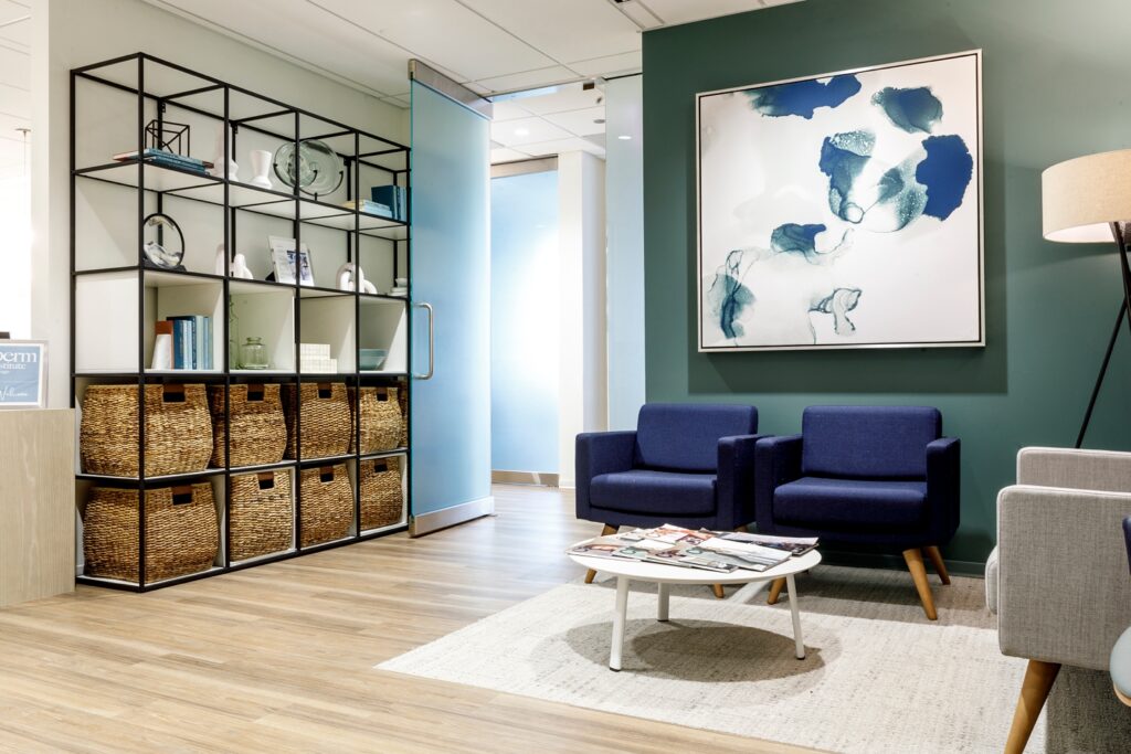 a dermatologist front office